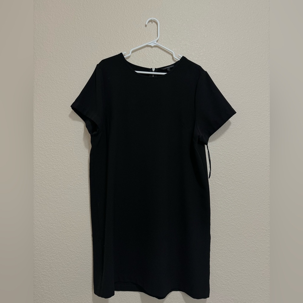 Black mini dress